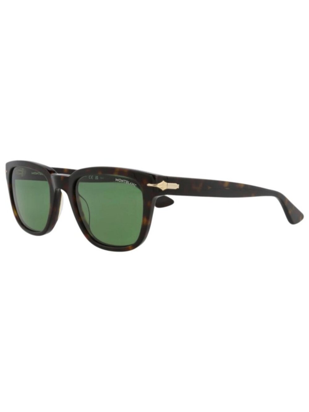 New Montblanc Women's Sunglasses Square Rectangle Recycled Acetate Frame Mens
